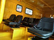 Autocarro con cassone ribaltabile sotterraneo arancio/bianco/di giallo RS-3CT squadra del trasportatore (16 sedili)