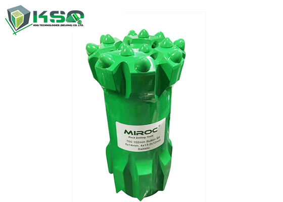 T60 102 mm di diametro in acciaio al carburo Materiale Retrac Body Rock Button Drill Bit