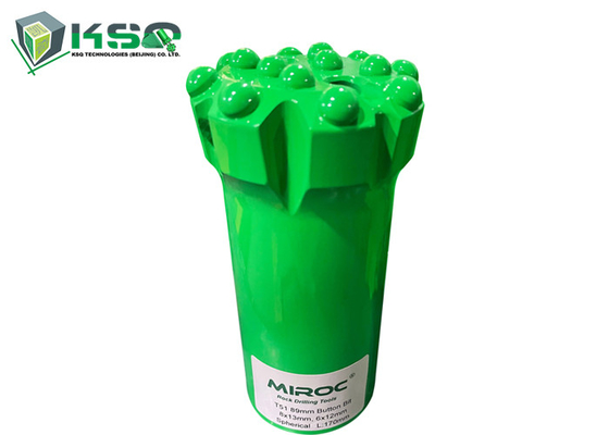 utensile a inserti di perforazione del fronte del centro di goccia T51 di 89mm per il tunnel e la terra della cava