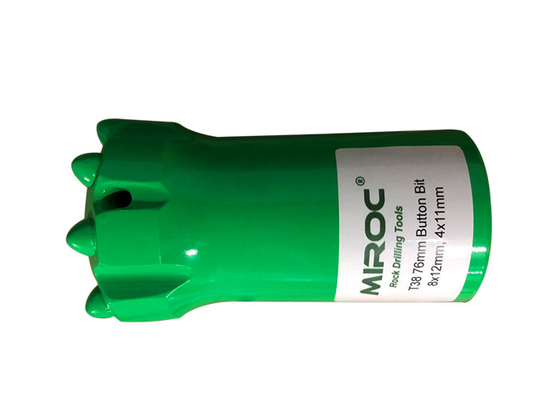 Resistenza all'usura di T38 76mm per i pezzi di martello pneumatico superiori di perforazione di roccia