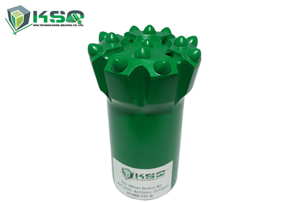 Centro infilato T51 89mm di goccia dello strumento di perforazione della roccia degli utensili a inserti dell'acciaio legato balistici