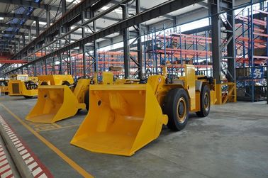 Macchina del caricatore trasportatore ribaltabile di estrazione mineraria, caricatore di Lhd di 4 ruote per il progetto sotterraneo