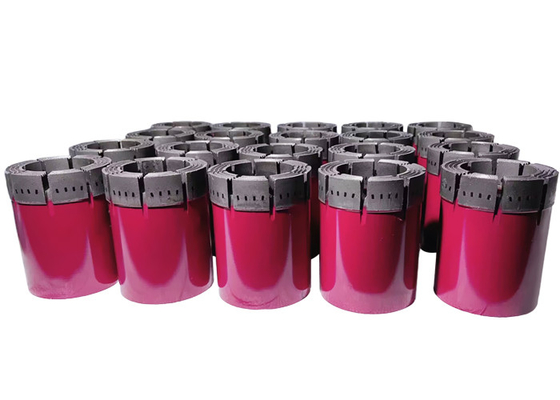 PQ Core Durable Bit Rock Drilling Tools Forma di corona serrata e dimensioni comuni per la serie Q standard estera