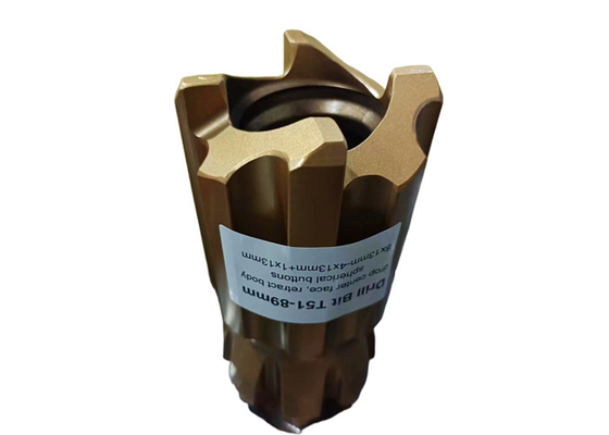 T51-89mm Retrac Tungsteno Carburo Foratura Bit per prestazioni di perforazione di lunga durata