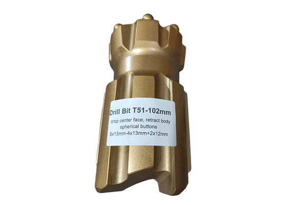 89mm-127mm T51 Diametro Foratura Ritraibile Per Tunneling Forging Processing Tipo