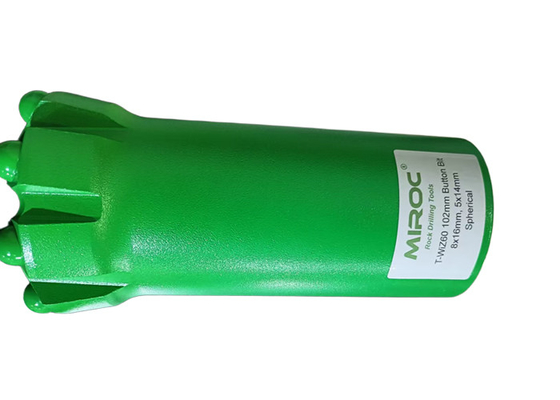 T-WIZ60 102-mm a filo con bottone per trivellazione di roccia