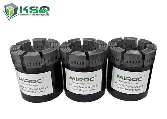 Nq Hq Pq Core Drill Bit/Mining Diamond Rock Drill Bit per la trivellazione del nucleo