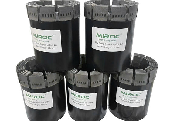 Nq Hq Pq Core Drill Bit/Mining Diamond Rock Drill Bit per la trivellazione del nucleo