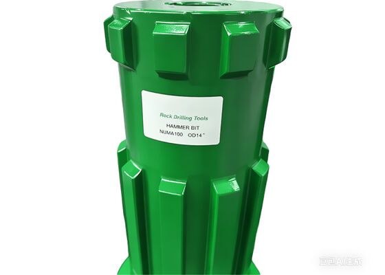 NUMA100 Scalpello DTH di grandi dimensioni con eccellente rettilineità e inserti in carburo per la perforazione di fori di mina