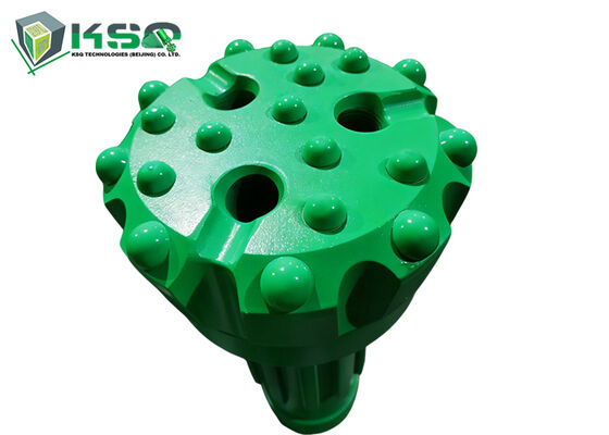 Punta martello DTH QL60 da 171 mm con acciaio legato e carburi di tungsteno per perforazione di pozzi d'acqua