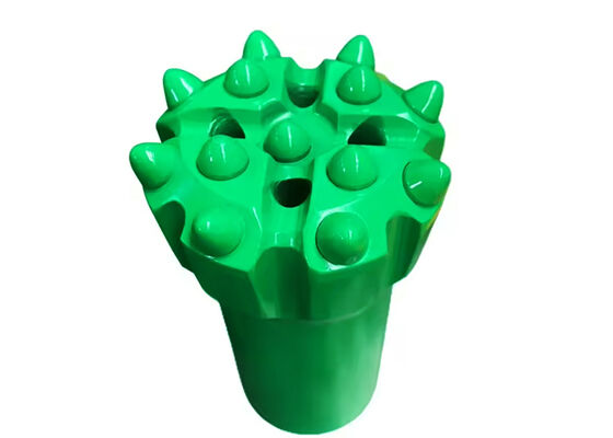 Punta con inserti in carburo di tungsteno T38 da 76 mm per estrazione mineraria sotterranea in roccia dura, gallerie, cave e scavi