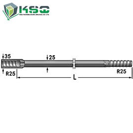 Foro di Rod R25-Hex 25-R25 Flessinga di velocità R25 8,6 millimetri