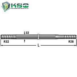 Foro di Rod R32-Hex 32-R28 Flessinga dell'indeciso R28 9,6 millimetri