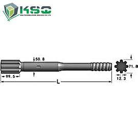Adattatore PR123 dello stinco del trapano diGardner-Denver