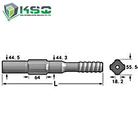 Adattatore URD475, URD550, VL120, EVL130, VL140, F16 dello stinco del trapano del Ingersoll-Bordo