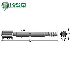 Strumenti di perforazione di  dell'adattatore dello stinco del trapano del filo T51 con fresatura di CNC