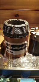 Pezzo fucinato impregnato dello scrematore del pezzo di centro del diamante del tagliente di PDC per l'esplorazione geologica