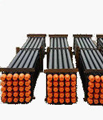 Aste di perforazione nera di DTH 6000mm - 89mm giù gli strumenti di perforazione del foro 2 3/8 di registro di api