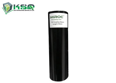 maniche di accoppiamento del trapano del diametro di 33mm-76mm per roccia/asta di trivellazione, colore nero di estrazione mineraria