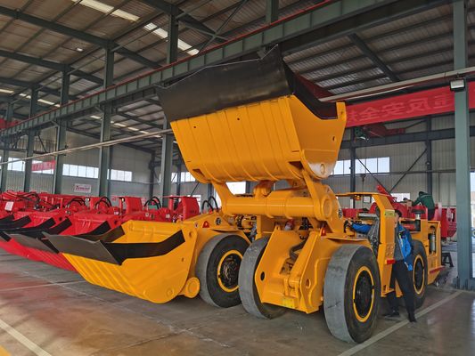 Traforo ferroviario del grande di capacità del caricatore trasportatore ribaltabile del camion del carico scaricatore della trazione