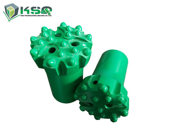 Pezzo di martello pneumatico del filo T45 dell'acciaio legato 102mm con le inserzioni dei bottoni del carburo
