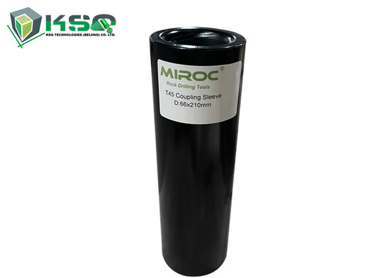 Diametro 63mm di lunghezza 210mm della manica di accoppiamento del trapano di pezzo fucinato T45 per cantieri sotterranei