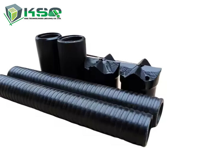 Sistema di bulloni di ancoraggio a filo pieno a forgia auto-perforazione R23 R32 R38 R51 T76 per la stabilizzazione del pendio del tunnel di estrazione del minerale