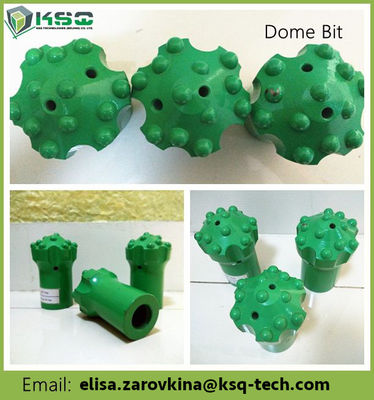 Dome Reaming Drill Bit T51 152mm Spherical / Ballistic 10.6kg For Drilling Tunneling