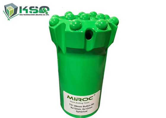 T38 Punta da trapano a bottone in acciaio al cromo molibdeno ad alta resistenza da 102 mm