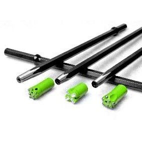 32Mm 34mm 36mm 38mm 40mm 42mm hanno affusolato gli utensili a inserti per la perforazione del banco del tunnel della cava