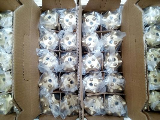 Il carburo di tungsteno da 7/11/12 di grado ha affusolato il tagliente del bottone per roccia/estrazione mineraria, iso apporoved