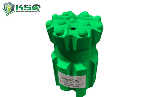 T51 115mm Buttone Bits Rock Drilling Ballistic Spherical Thread