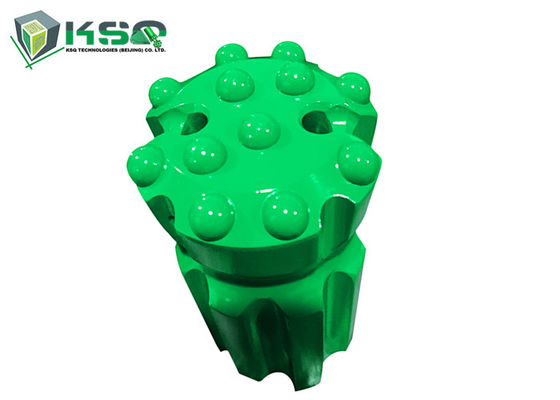 T38 76mm Retrac Spherical Button Drill Bit Carburo di Tungsteno