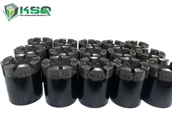 Industria di esplorazione minerale NQ Black Geological Diamond Core Drill Bits per prestazioni superiori