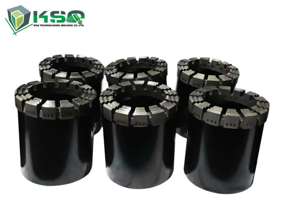 PQ Core Durable Bit Rock Drilling Tools Forma di corona serrata e dimensioni comuni per la serie Q standard estera