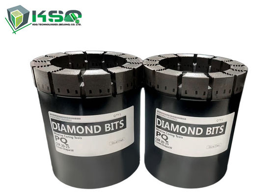 Bit di core di diamante impregnato PQ adatto per la perforazione