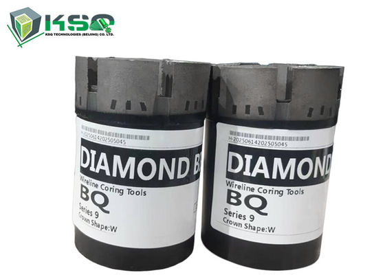 Punta per carotaggio diamantata impregnata BQ per esplorazione mineraria/minerale con carotaggio a filo