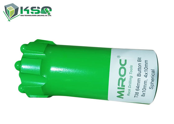 T38 64mm Punta a Bottone per Perforatrice a Martello Superiore