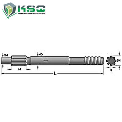 Adattatore COP1238 dello stinco del trapano di Copco dell'atlante