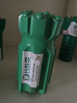 Tagliente ritrattabile balistico infilato 76mm molle dell'utensile a inserti di perforazione di roccia T45 con la penetrazione veloce