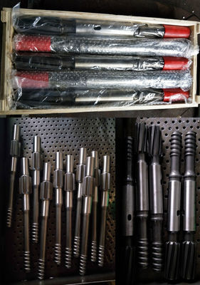 Filo dell'adattatore R32 R38 T38 dello stinco del trapano di cantieri sotterranei ad alta resistenza