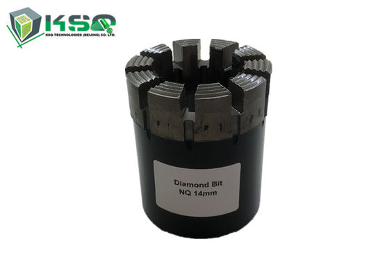 Pezzo di centro del diamante di NQ e pezzo fucinato dello scrematore impregnati PQ per l'esplorazione geologica