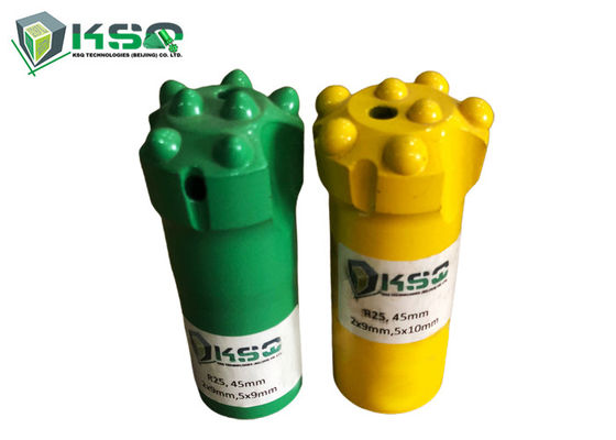 Perforazione di roccia sferica degli utensili a inserti R25 per lo spostamento e scavare una galleria