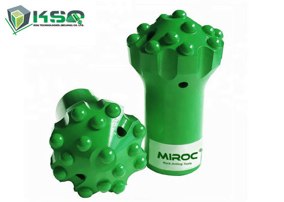 Il carburo di tungsteno del tagliente dello scrematore T45 abbottona l'utensile a inserti della roccia di 102MM per la perforatrice da roccia di hard rock