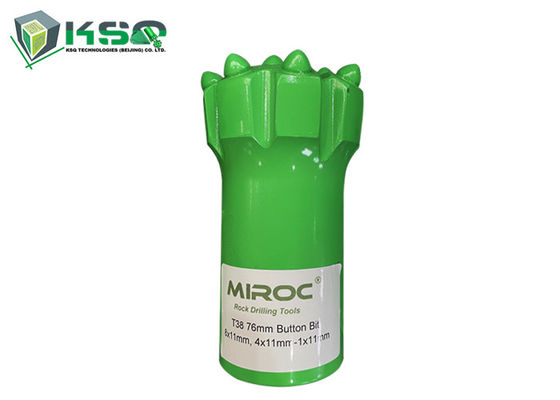 T38 tagliente superiore del bottone del filo del carburo di tungsteno del martello di 89mm - di 64mm