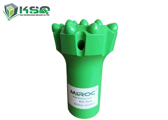 Utensile a inserti del filo di perforazione di roccia di R32 76mm