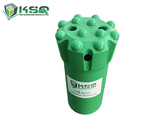 Punta da trapano a bottone con filettatura in carburi balistici T38 da 64 mm 76 mm ad estrazione rapida