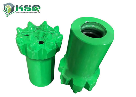 strumenti superiori del martello del tagliente conico del bottone T38 del centro della goccia di 89mm