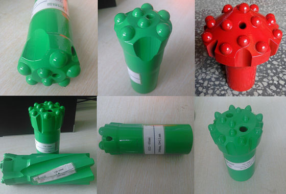 Taglienti del bottone infilati R38 delle macchine utensili R32 per i pezzi di ricambio della perforatrice