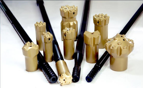 Il foro di scoppio ha infilato asta di trivellazione R32/R38/T38/T45/T51 per la macchina di perforatrice da roccia